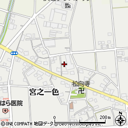 静岡県磐田市宮之一色58-2周辺の地図
