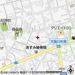 静岡県浜松市中央区和田町36-16周辺の地図