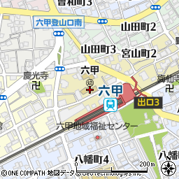 松泉館周辺の地図
