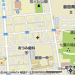 静岡県磐田市国府台37周辺の地図