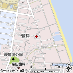 静岡県湖西市鷲津1792-1周辺の地図