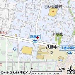 ＥＮＥＯＳ柳通り新津ＳＳ周辺の地図