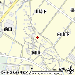 愛知県豊橋市船渡町向山38周辺の地図