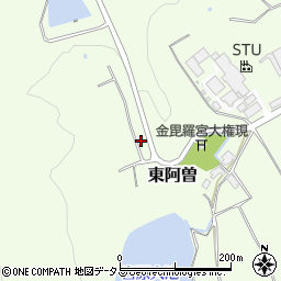 岡山県総社市東阿曽451周辺の地図