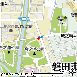 今之浦公園（東）周辺の地図