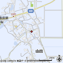三重県伊賀市山出917周辺の地図