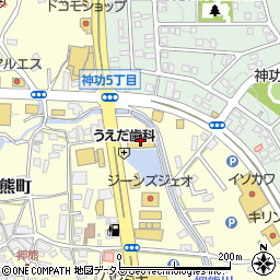 ゴルフ５奈良押熊店周辺の地図
