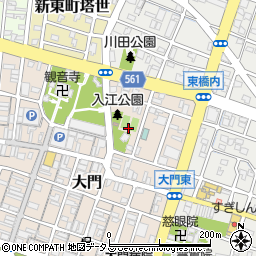 三重県津市大門29周辺の地図