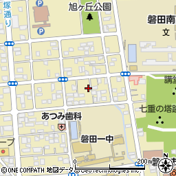 静岡県磐田市国府台37-73周辺の地図