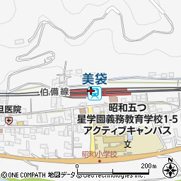 岡山県総社市周辺の地図
