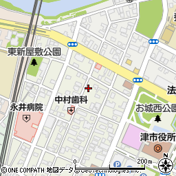 坪井・中西法律事務所周辺の地図