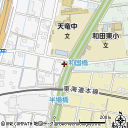 静岡県浜松市中央区龍光町47周辺の地図