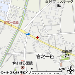 静岡県磐田市宮之一色39-2周辺の地図