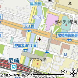ローソン尼崎昭和通二丁目店周辺の地図
