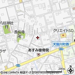 静岡県浜松市中央区和田町36周辺の地図