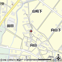 愛知県豊橋市船渡町向山35周辺の地図
