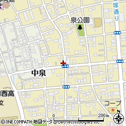 静岡県磐田市国府台562周辺の地図