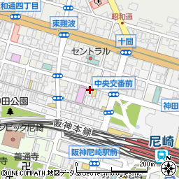 Ｐａｔ尼崎神田北通駐車場周辺の地図