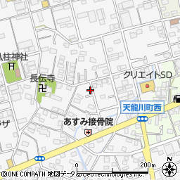 静岡県浜松市中央区和田町36-13周辺の地図