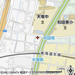 静岡県浜松市中央区龍光町46周辺の地図