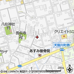 静岡県浜松市中央区和田町36-1周辺の地図