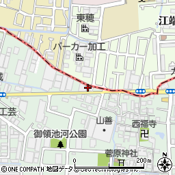 日伸鉄工株式会社周辺の地図