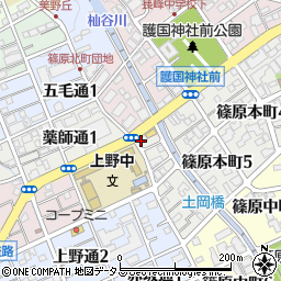 ほっかほっか亭　篠原本町店周辺の地図