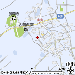 三重県伊賀市山出856周辺の地図