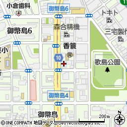 ＥＮＥＯＳ　Ｄｒ．Ｄｒｉｖｅ御幣島ＳＳ周辺の地図