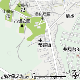 京都府木津川市市坂幣羅坂10周辺の地図