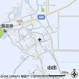 三重県伊賀市山出913周辺の地図