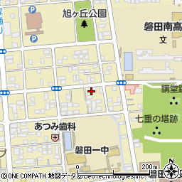 静岡県磐田市国府台37-52周辺の地図