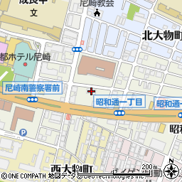 かごの屋 尼崎昭和通店周辺の地図