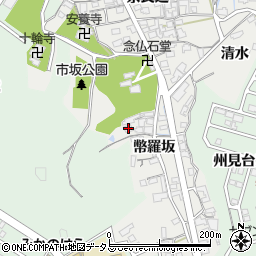 京都府木津川市市坂幣羅坂7周辺の地図