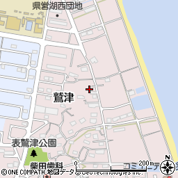 静岡県湖西市鷲津1788周辺の地図