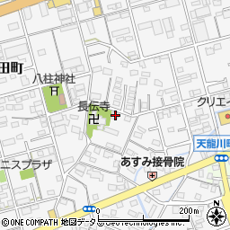 静岡県浜松市中央区和田町39周辺の地図