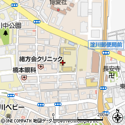 大阪府大阪市淀川区十三元今里周辺の地図