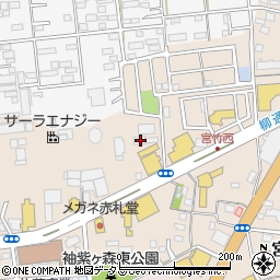 静岡県浜松市中央区宮竹町506周辺の地図