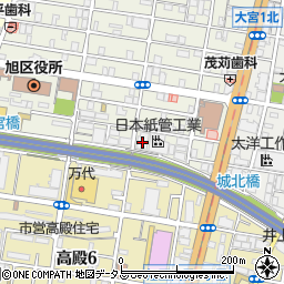 日本紙管工業株式会社周辺の地図