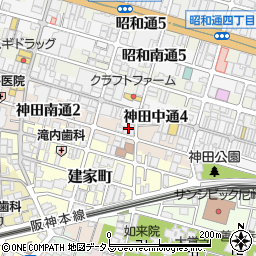 ハイクオリティ神田周辺の地図