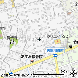 静岡県浜松市中央区和田町64周辺の地図