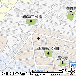 静岡県浜松市中央区西塚町320周辺の地図