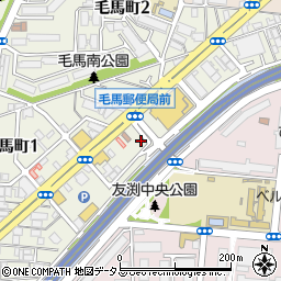 日吉荘周辺の地図