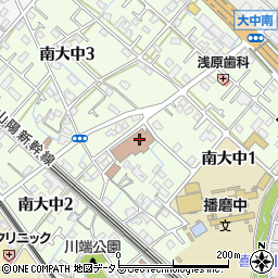 播磨町立スポーツ施設健康いきいきセンター周辺の地図
