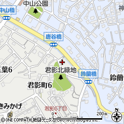 鈴蘭園周辺の地図