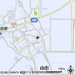 三重県伊賀市山出906-5周辺の地図