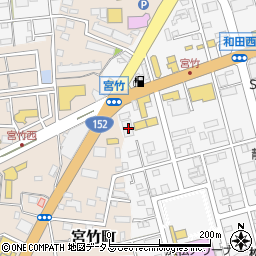 静岡県浜松市中央区和田町815周辺の地図