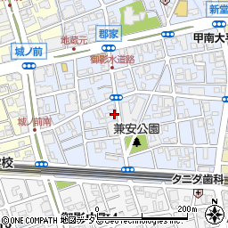 〒658-0048 兵庫県神戸市東灘区御影郡家の地図