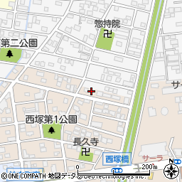 静岡県浜松市中央区西塚町325周辺の地図