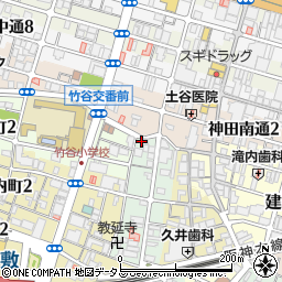 兵庫県尼崎市西本町8丁目391周辺の地図